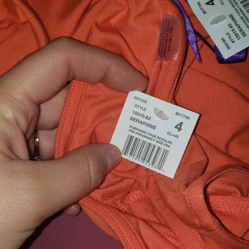 Seraphine Maternity and nursing Dress - Picture 4 of 5